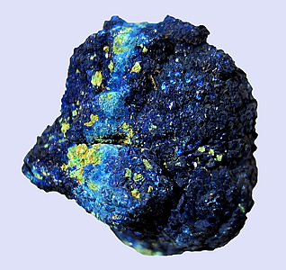 Complete Azurite Geode, Burra Burra Mine, Burra, North Mt Lofty Ranges, Mt Lofty Ranges, South Australia, Australia