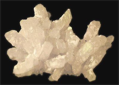 Phosphorescent Celestine, Racalmuto Mine, Racalmuto, Agrigento Province, Sicily, Italy in SWUV