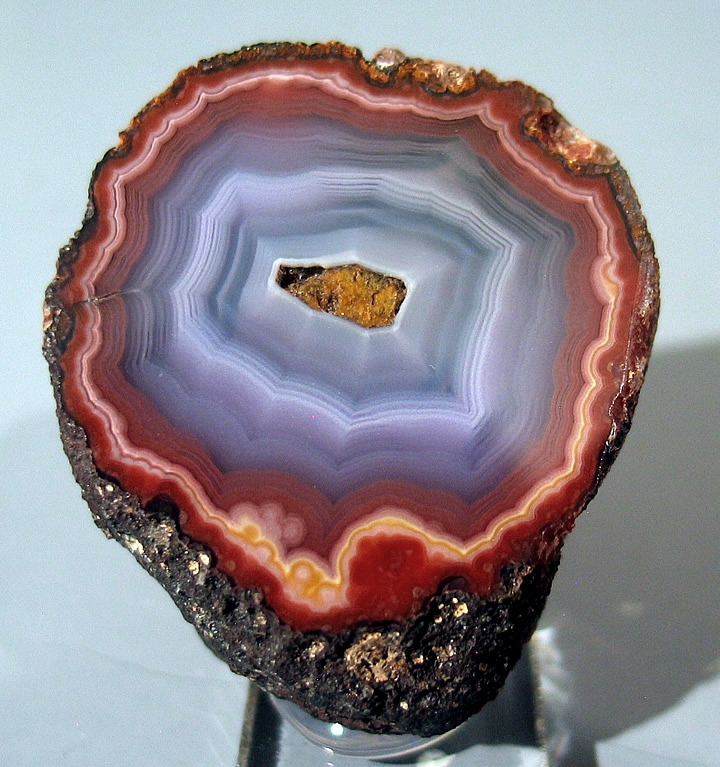 Agate Nodule, Rancho Coyamito, Sierra del Gallego, Mun. de Ahumada, Chihuahua, Mexico