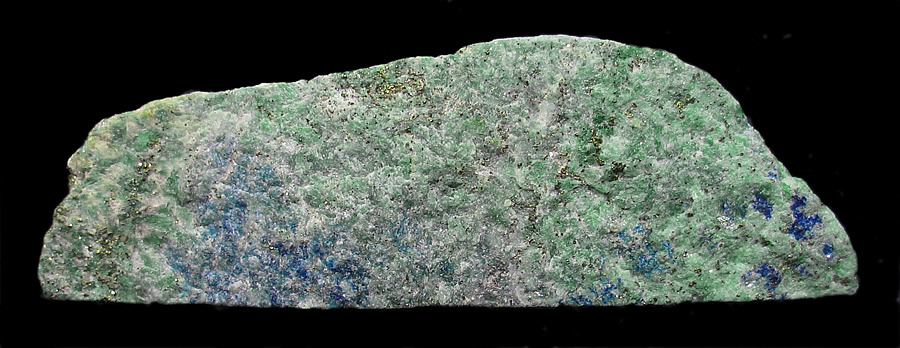 Haüyne, Scapolite, Chrome Tremolite, Talc & Lazurite, Balmat, Balmat-Edwards Zinc District, St Lawrence Co., New York