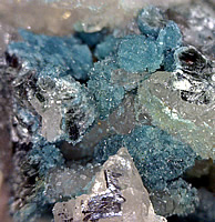 Turquoise Crystals, Vielsalm, Stavelot Massif, Luxembourg Province, Belgium