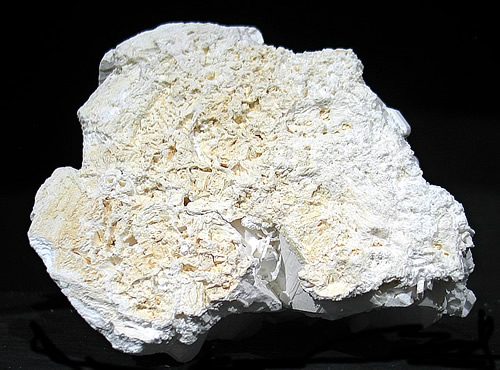 Tincalconite (TL) pseudomorph of Borax, Baker mine/U.S. Borax Mine, Kramer Borate deposit, Boron, Kramer District, Kern Co., California