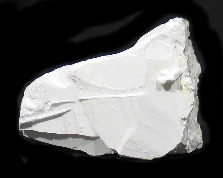 Tincalconite (TL) pseudomorph of Borax, Baker mine/U.S. Borax Mine, Kramer Borate deposit, Boron, Kramer District, Kern Co., California collected by Seibel & Minette