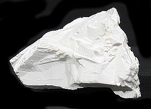 Tincalconite (TL) pseudomorph of Borax, Baker mine/U.S. Borax Mine, Kramer Borate deposit, Boron, Kramer District, Kern Co., California