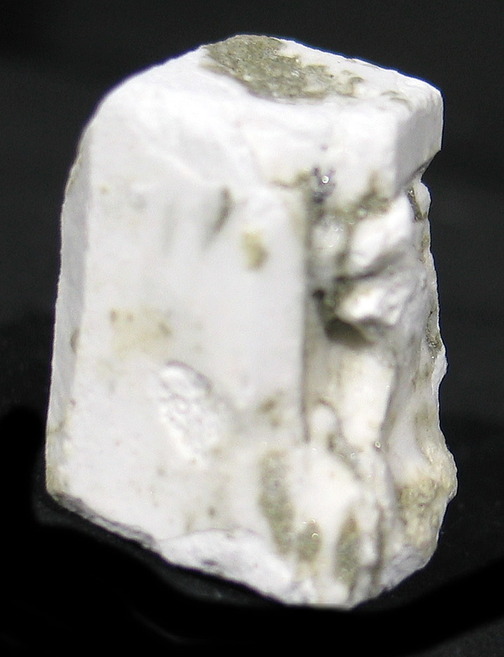 Tincalconite (TL) pseudomorph of Borax, Baker mine/U.S. Borax Mine, Kramer Borate deposit, Boron, Kramer District, Kern Co., California collected by Seibel & Minette