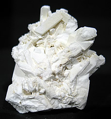 Tincalconite (TL) pseudomorph of Borax, Baker mine/U.S. Borax Mine, Kramer Borate deposit, Boron, Kramer District, Kern Co., California