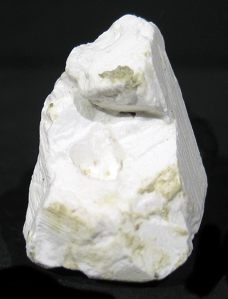 Tincalconite (TL) pseudomorph of Borax, Baker mine/U.S. Borax Mine, Kramer Borate deposit, Boron, Kramer District, Kern Co., California collected by Seibel & Minette