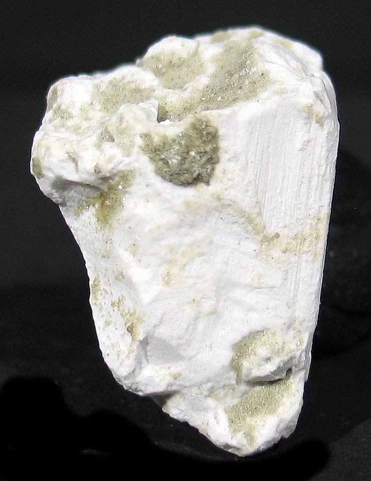 Tincalconite (TL) pseudomorph of Borax, Baker mine/U.S. Borax Mine, Kramer Borate deposit, Boron, Kramer District, Kern Co., California collected by Seibel & Minette