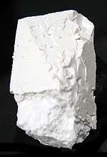 Tincalconite (TL) pseudomorph of Borax, Baker mine/U.S. Borax Mine, Kramer Borate deposit, Boron, Kramer District, Kern Co., California