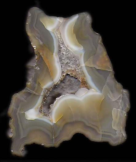 Agate nodule, Wendelsheim, Alzey, Rhineland-Palatinate, Germany