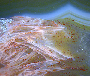 Agate, Medonas dune field, Chihuahua Province, Mexico