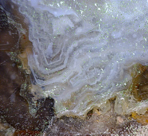 Thunderegg with Agate and Quartz in Rhyolite, Mexico