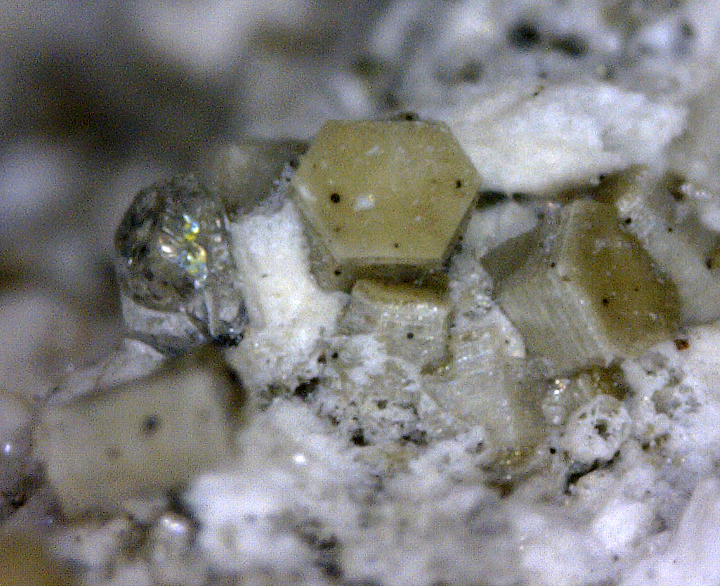 Berthierine with Rhodochrosite and Mica from Mont Saint-Hilaire, Québec, Canada,  ex Ron Waddell 