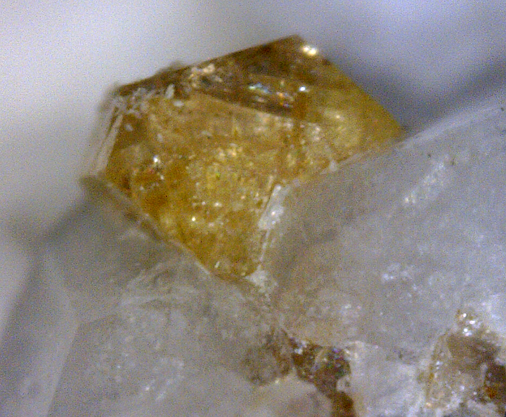 Zircon, Mont Saint-Hilaire, Québec, Canada ex Ron Waddell