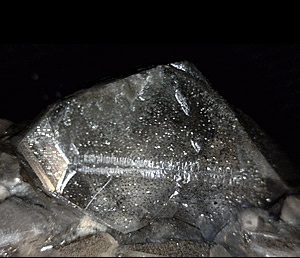 Calcite with Pyrite and Marcasite, Conco Mine, North Aurora, Kane Co., Illinois