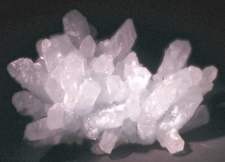 Phosphorescent Celestine, Racalmuto Mine, Racalmuto, Agrigento Province, Sicily, Italy in SWUV