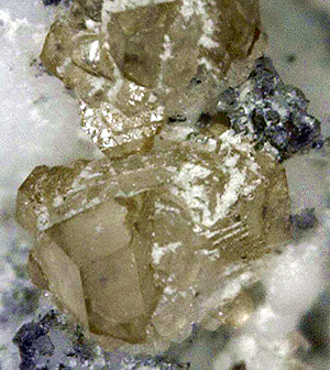 Gaidonnayite (TL) and Nenadkevichite, Mont Saint-Hilaire, Québec, Canada ex Ron Waddell