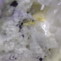 Götzenite, Natrolite, Fluorite, Calcite, Mica from Mont Saint-Hilaire, Québec, Canada, ex  Ron Waddell