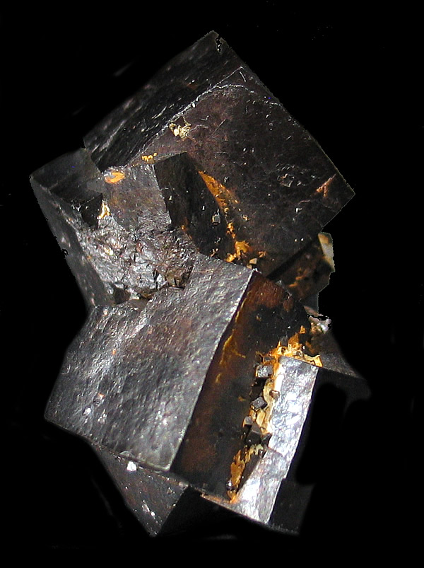 Goethite ps Pyrite, Pelican Point, Utah Lake, Utah County, Utah, USA