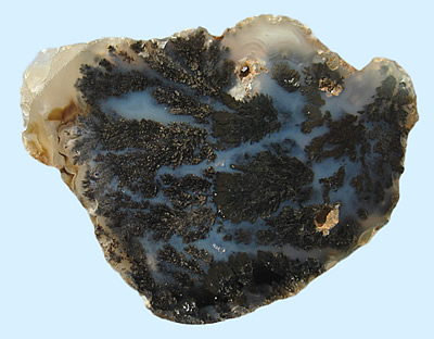 Marfa Plume Agate Nodule from South of Marfa, Presidio Co., Texas