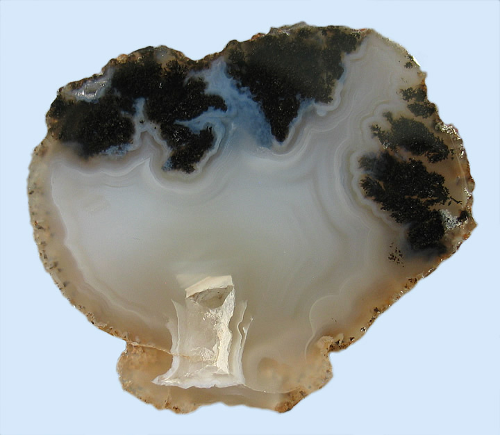 Marfa Plume Agate Nodule from South of Marfa, Presidio Co., Texas