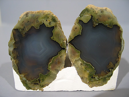 Agate nodule, Newberry, San Bernardino Co., California