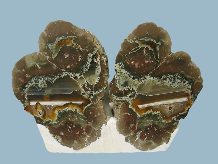 Agate nodule, Ochoco District, Crook Co., Oregon