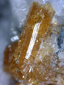 Labuntsovite, Poudrette Quarry, Mont Saint-Hilaire, Rouville RCM, Montérégie, Québec, Canada