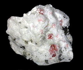 Makatite and Eudialyte, Poudrette Quarry, Mont Saint-Hilaire, Rouville RCM, Montérégie, Québec, Canada