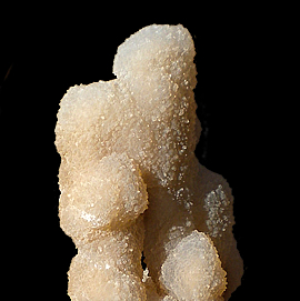 Quartz over Chalcedony, Nasik, Poonah, Maharashtra, India