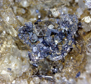 Anatase, Rutile, Quartz and Fluorite, Poudrette Quarry, Mont Saint-Hilaire, Rouville RCM, Montérégie, Québec, Canada