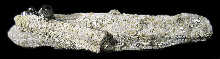 Siderite & Quartz ps Aegerine, Mont Saint-Hilaire, Rouville RCM, Montérégie, Québec, Canada