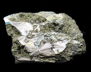 Scolecite & Aerinite, Estopiñán del Castillo, Huesca, Aragón, Spain