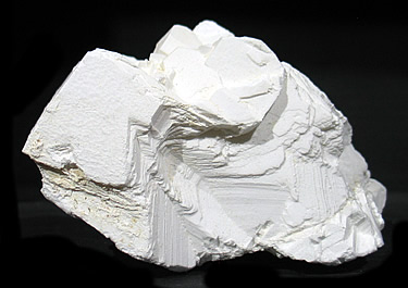 Tincalconite (TL) pseudomorph of Borax, Baker mine/U.S. Borax Mine, Kramer Borate deposit, Boron, Kramer District, Kern Co., California