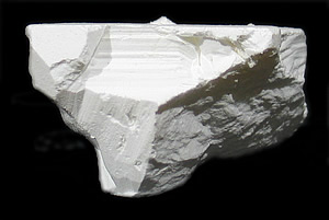 Tincalconite (TL) pseudomorph of Borax, Baker mine/U.S. Borax Mine, Kramer Borate deposit, Boron, Kramer District, Kern Co., California