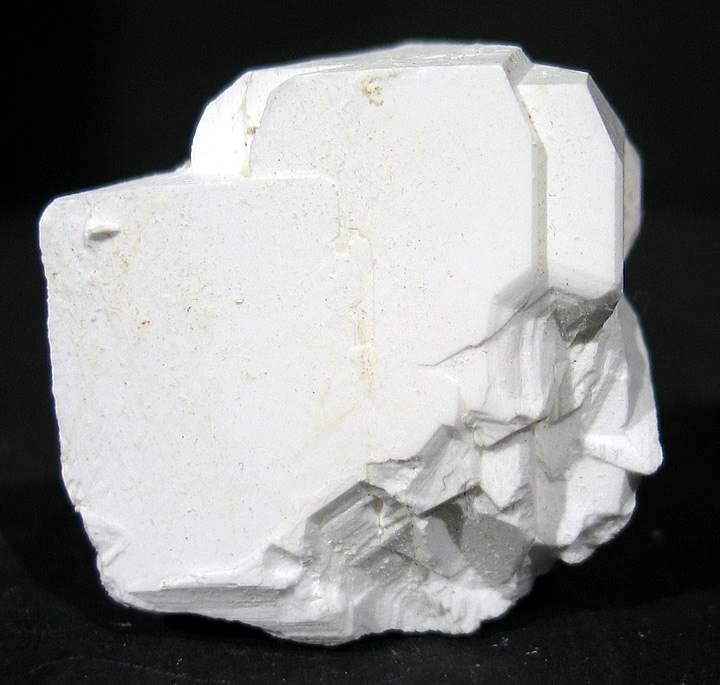 Tincalconite (TL) pseudomorph of Borax, Baker mine/U.S. Borax Mine, Kramer Borate deposit, Boron, Kramer District, Kern Co., California collected by Seibel & Minette